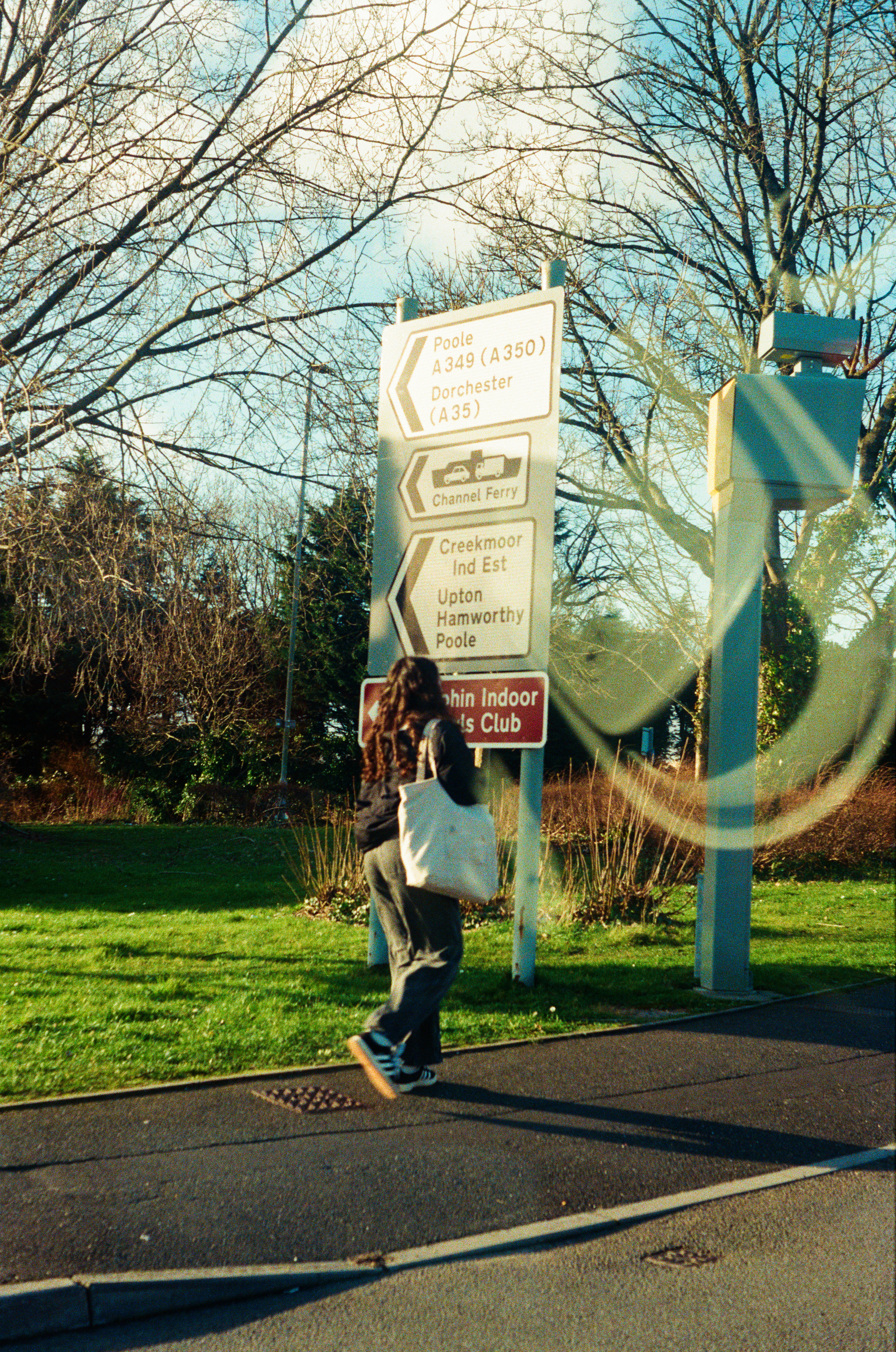 Walking with directions.