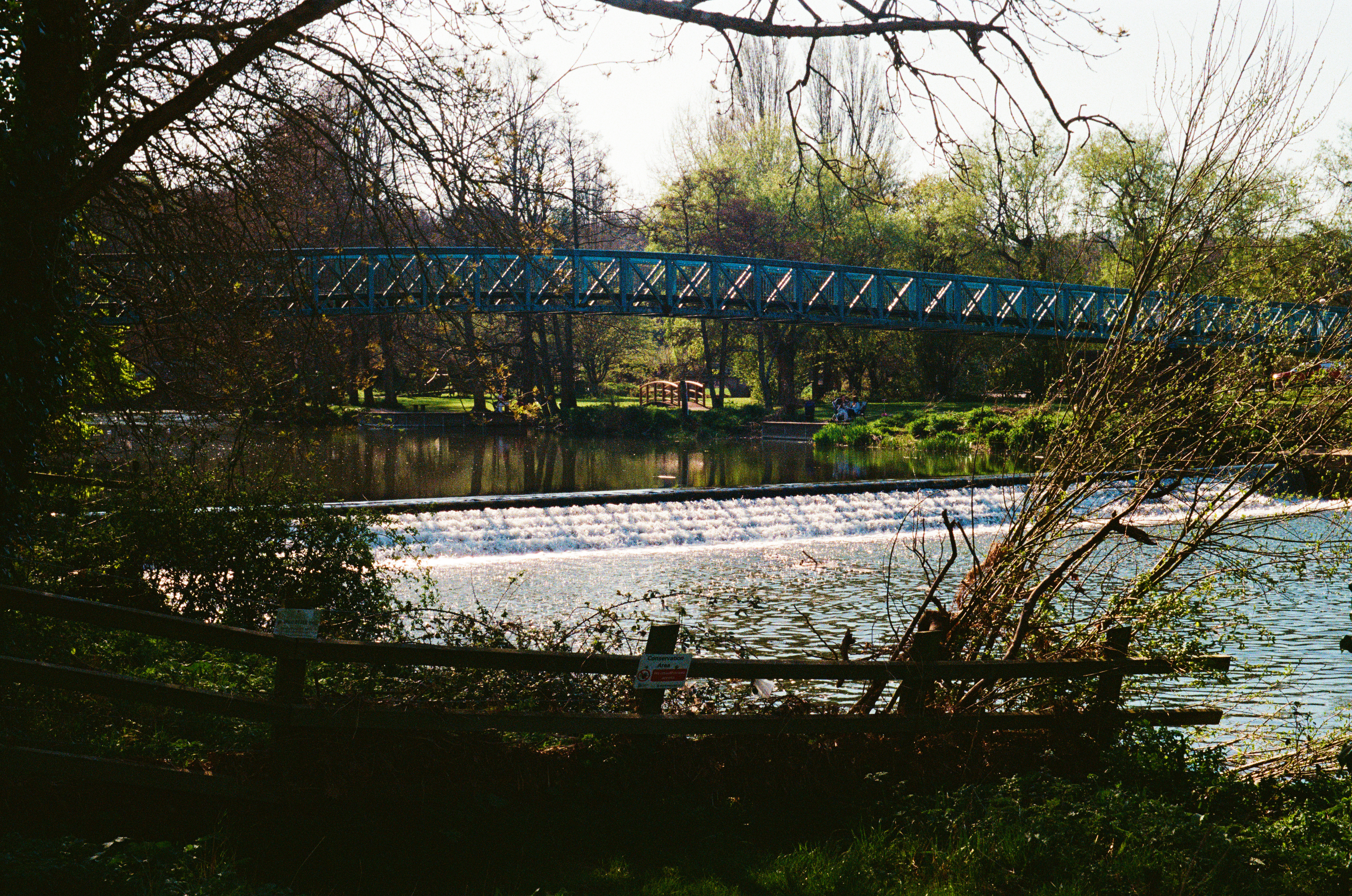 Millennium Bridge, Blandford Forum, Dorset, England, UK.