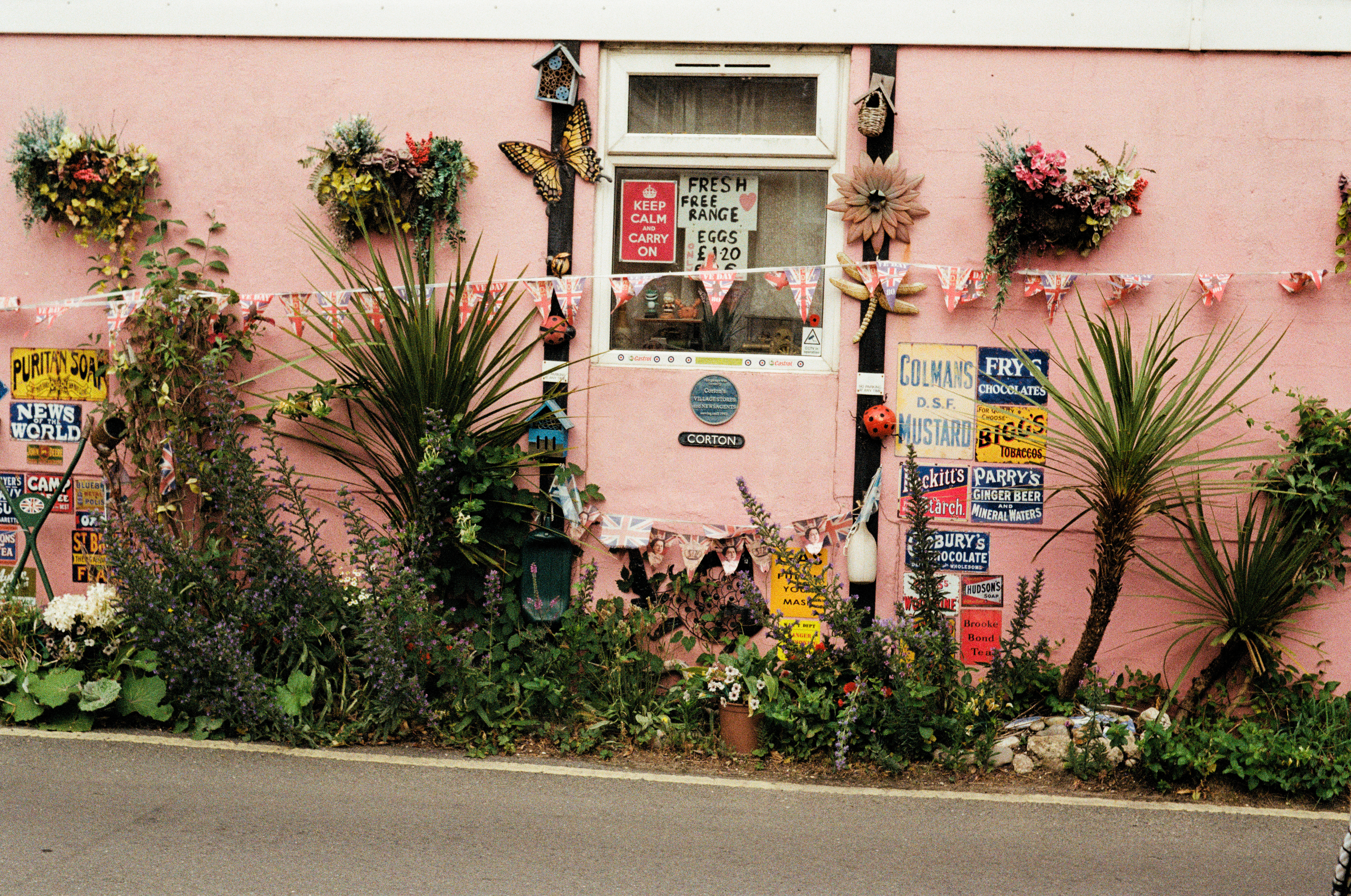 Decorated House, Corton, Suffolk, England, UK.