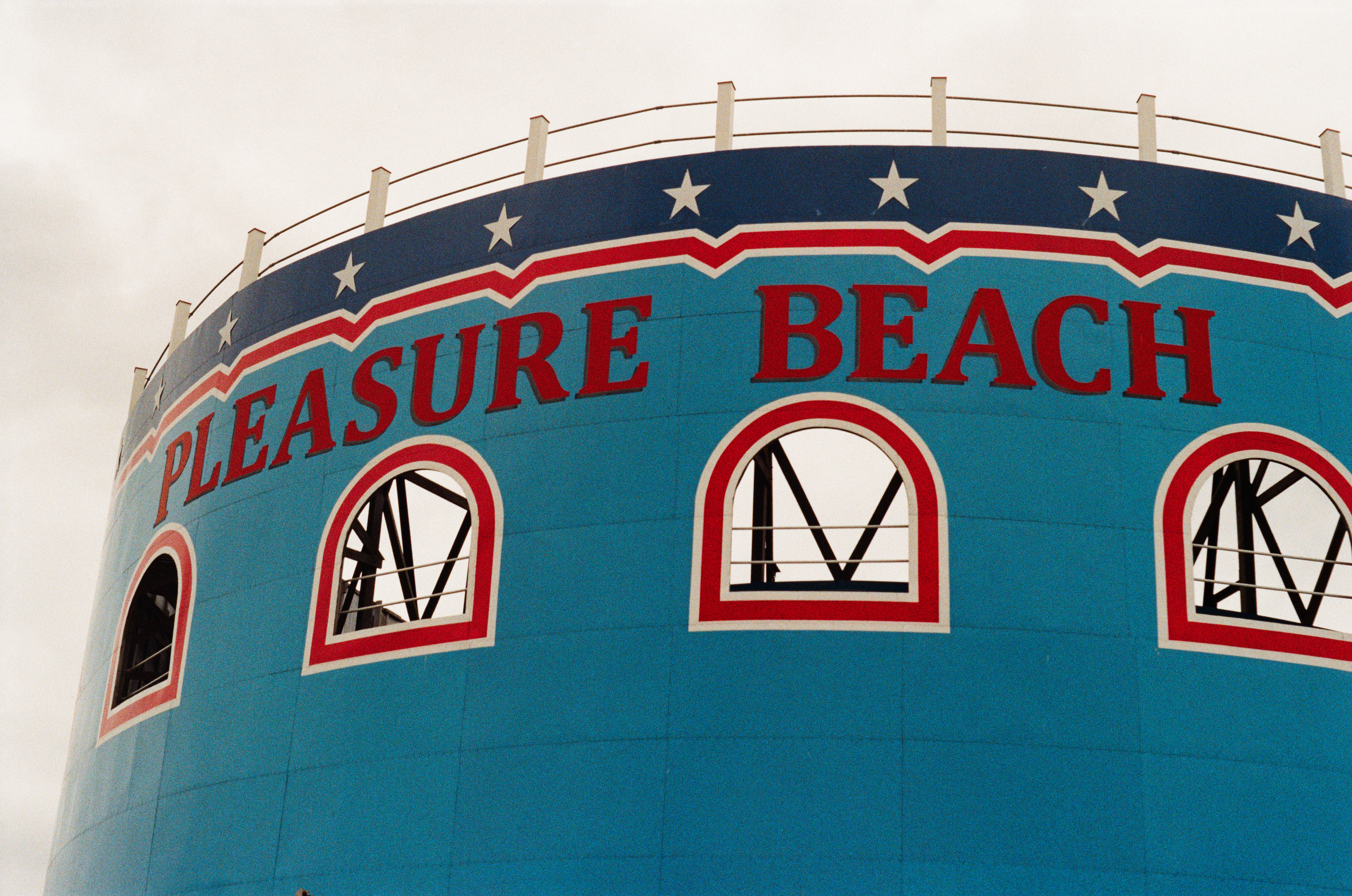 Roller Coaster, Pleasure Beach, Great Yarmouth, England, UK.